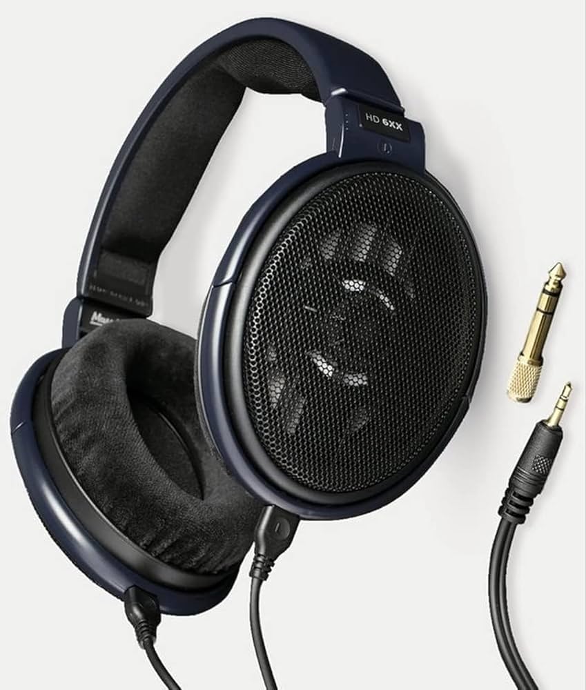 Massdrop SENNHEISER HD6XX ヘッドホン Sennheiser Profesjonalne słuchawki HD6XX Open Back - czarne